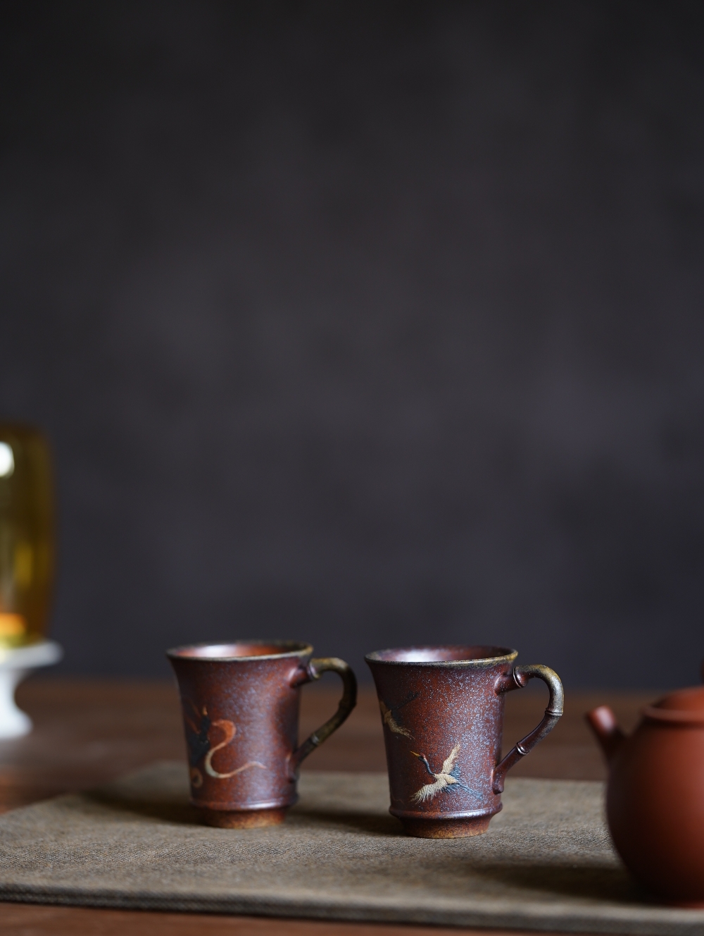 Immortal Crane and Dunhuang Host Matching Cups - 图片 11