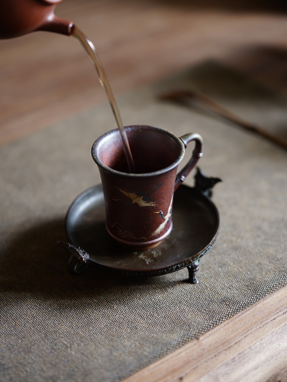 Immortal Crane and Dunhuang Host Matching Cups - 图片 8