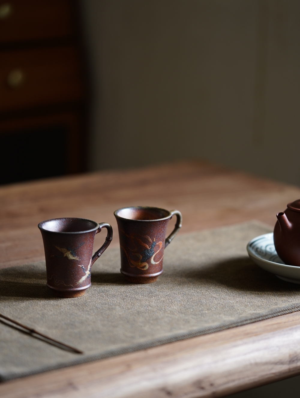 Immortal Crane and Dunhuang Host Matching Cups - 图片 6